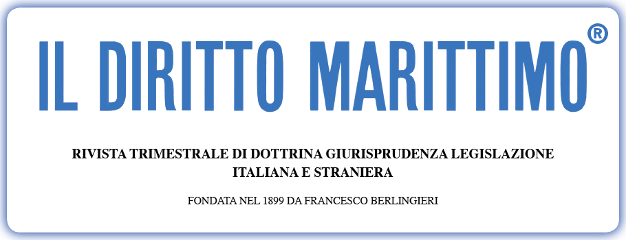 il Diritto Marittimo